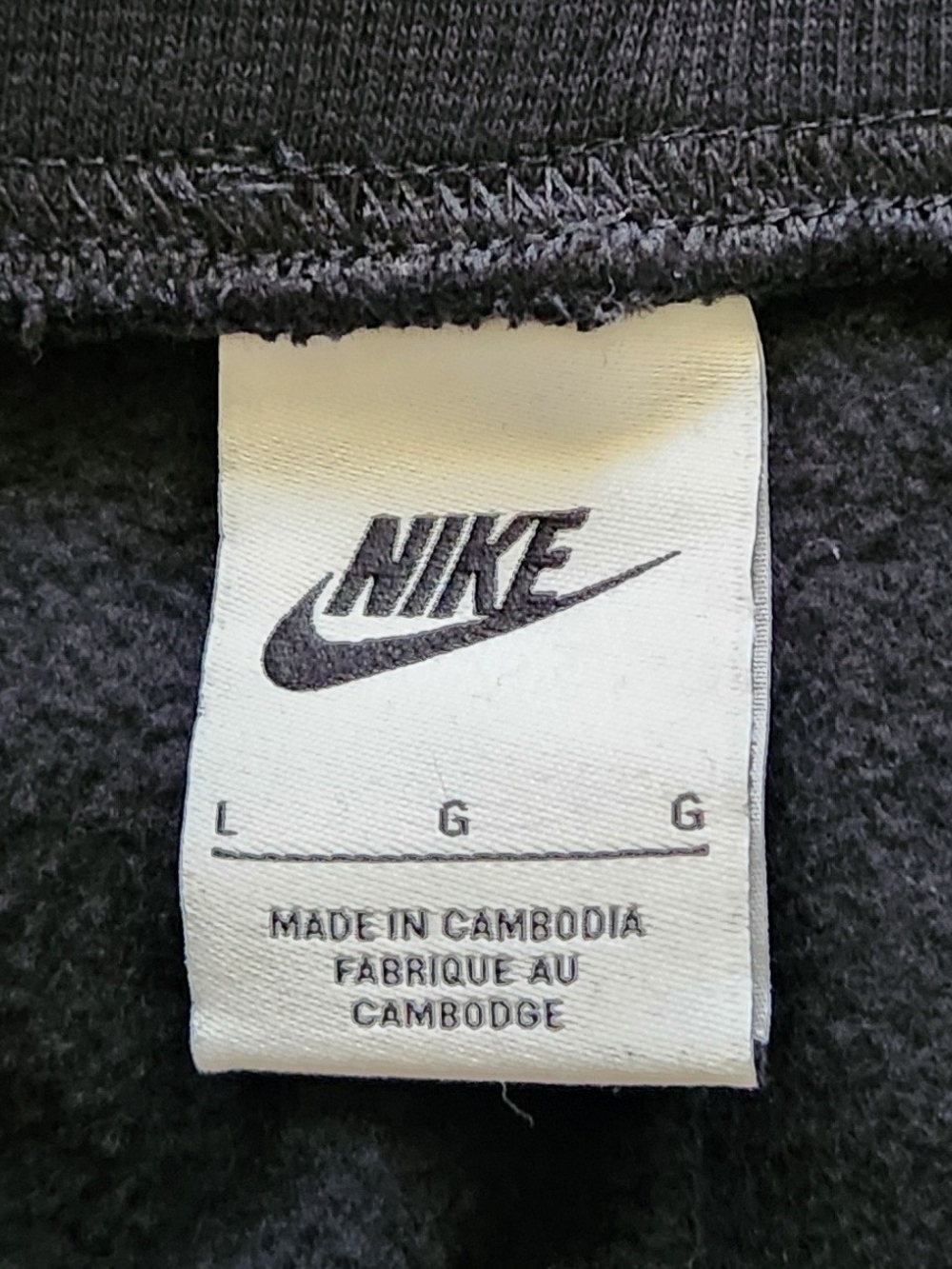 Nike Phoenix Fleece Sweatpants Women’s Large Wide Leg Black drawstring. - Picture 3 of 7